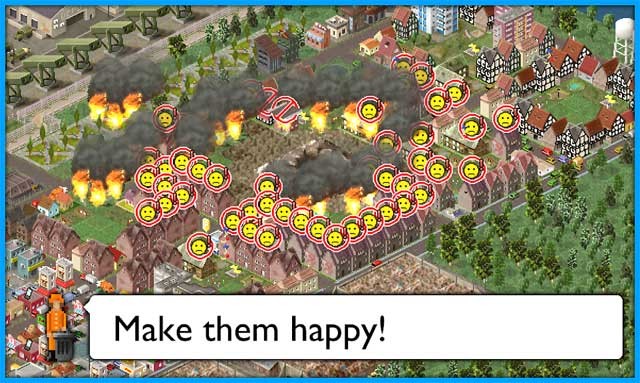 Đối phó với các tình huống khẩn cấp như thiên tai, hỏa hoạn và khiến cư dân hạnh phúc