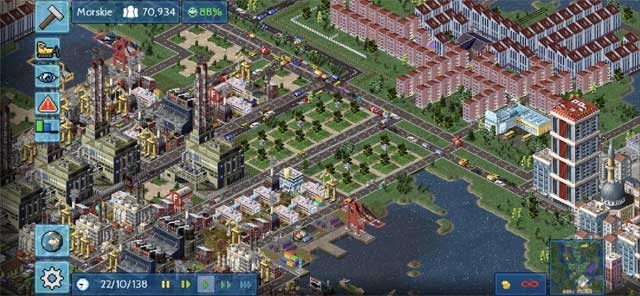 Game xây dựng thành phố phong cách cổ điển - TheoTown