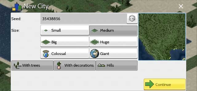 TheoCity cho phép người chơi phát triển và quản lý nhiều thành phố cùng một lúc