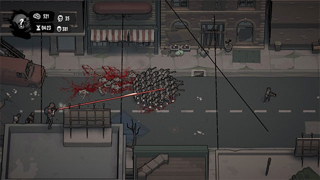 Chơi game They Are Coming ở góc nhìn top-down để thấy rõ quy mô khủng của cuộc chiến