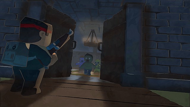 Bắn súng tiêu diệt xác sống trong game They Hunger - Zombie Shooter