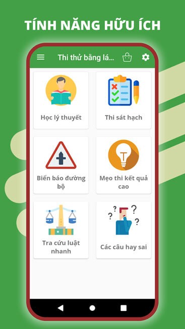 Nhiều tính năng hữu ích