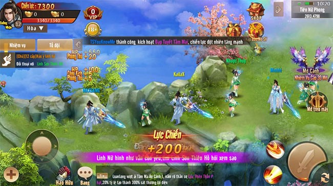 Game kiếm hiệp hành động cho di động