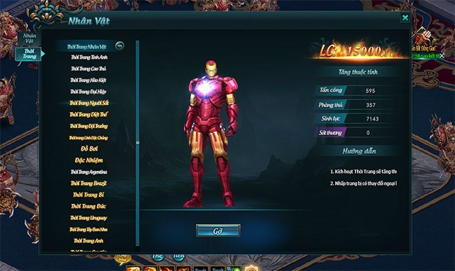 Nhân vật xuyên không Iron Man