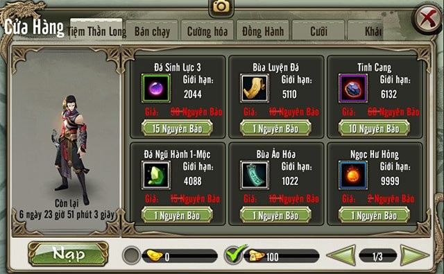 Cửa Hàng Tiệm Thần Long