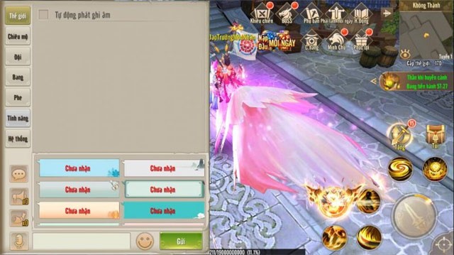 Khung Chat vui nhộn