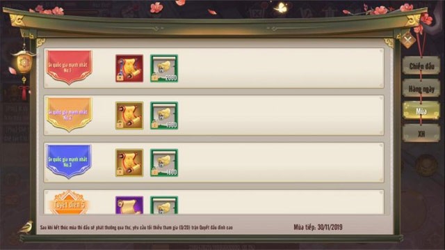 Mùa Giải mới Điền Phong Sinh Tử Chiến