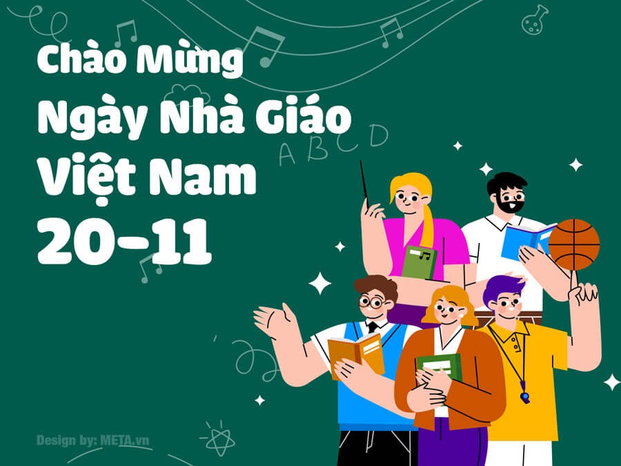 Mẫu thiệp mừng ngày 20/11 cực kỳ ý nghĩa