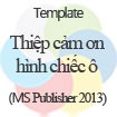 Thiệp Cảm Ơn Hình Chiếc Ô - Mẫu Thiệp Cảm Ơn Đẹp