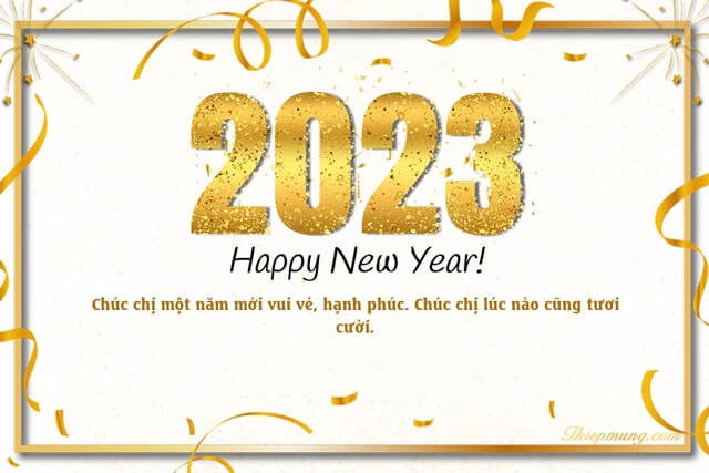 Thiệp chúc Tết 2023