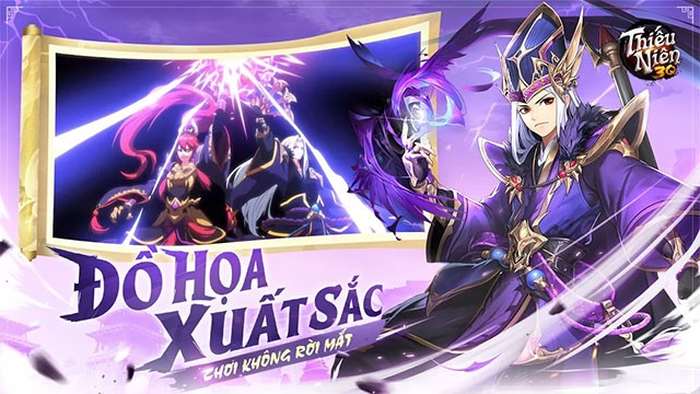 Giao diện chơi game Thiếu Niên 3Q cho iOS