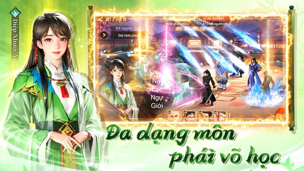 Đa dạng môn phái võ học