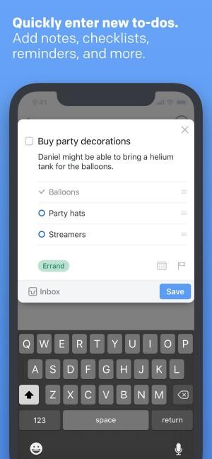 Thêm việc mới nhanh chóng