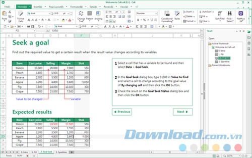 Xử lý bảng tính chuyên nghiệp