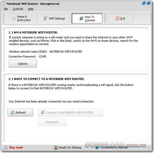 ThinkPad Notebook WiFi Router