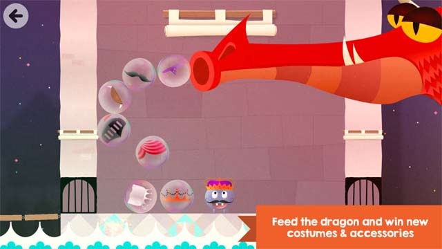 Đổi kẹo và đá quý với chú rồng để lấy trang phụ, phụ kiện cho nhân vật