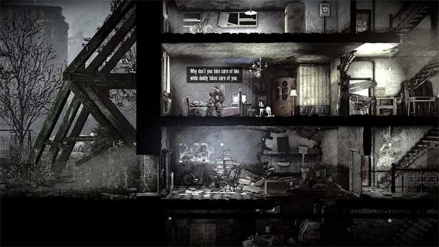 Trò chơi là bản mở rộng độc lập của game PC This War of Mine