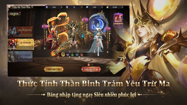 Thức tỉnh thần binh trảm yêu trừ ma