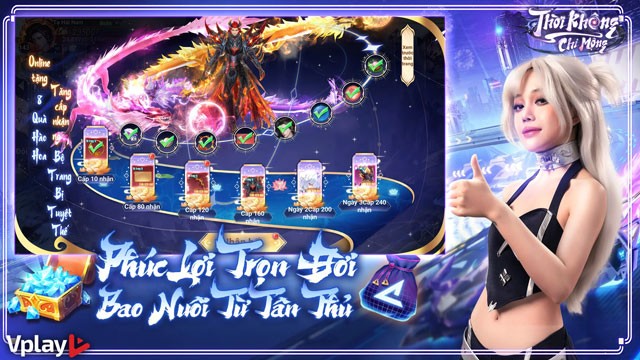 Phúc lợi trọn đời, bao nuôn từ tân thủ