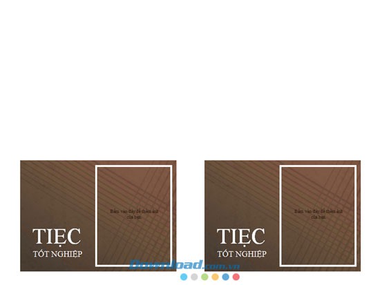 Thông báo Tiệc mừng Tốt nghiệp