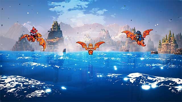 Trò chơi lấy cảm hứng từ các game RPG kinh điển của Nhật Bản