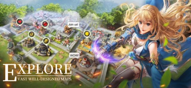 Khám phá bản đồ thế giới mở rộng lớn