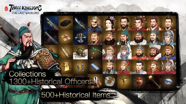 Thu thập hơn 1300 vị tướng lịch sử