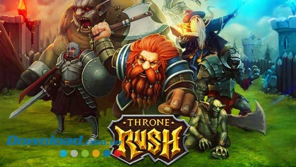 Throne Rush cho iOS