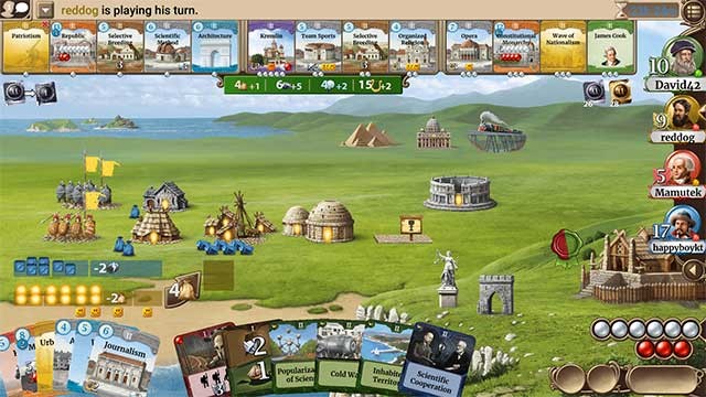 Through the Ages là board game chiến thuật nổi tiếng thế giới