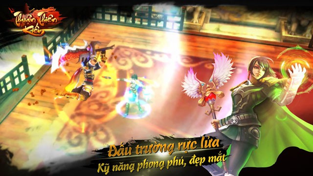 Đấu trường rực lửa, kỹ năng phong phú, đẹp mắt
