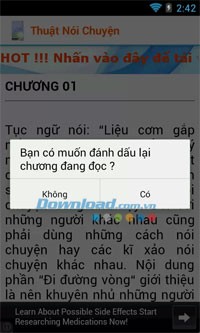 Thuật nói chuyện for Android