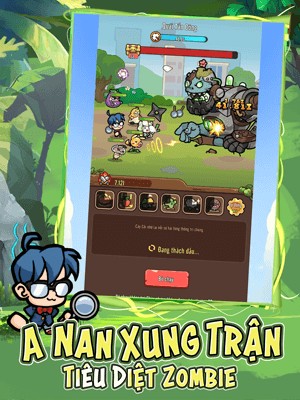 Xung trận tiêu diệt Zombie