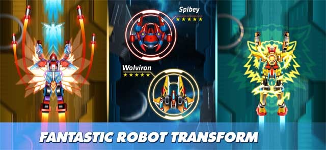 Biến hình máy bay chiến đấu của bạn thành robot để tấn công mạnh mẽ hơn nữa