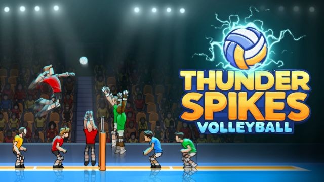 Thunder Spikes Volleyball là game bóng chuyền 2D chuyên nghiệp