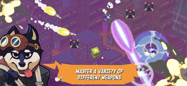 Làm chủ nhiều loại vũ khí khác nhau