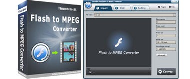 ThunderSoft Flash to MPEG Converter