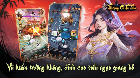 Vũ kiếm trường không, đỉnh cao tiếu ngạo giang hồ