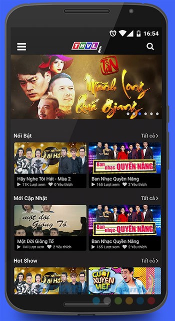 Giao diện chính THVLi