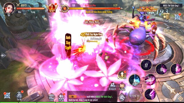 Chiến Đấu Boss Khốc Liệt - Phần Thưởng Hấp Dẫn