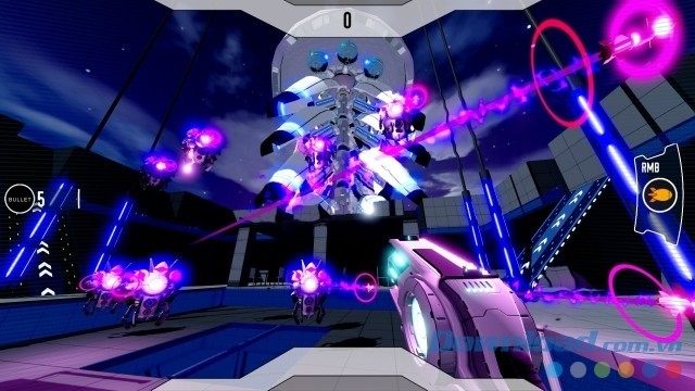 Đắm chìm vào bối cảnh tương lai hiện đại