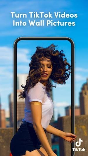 TickTock cho bạn tạo hình nền từ các video TikTok yêu thích