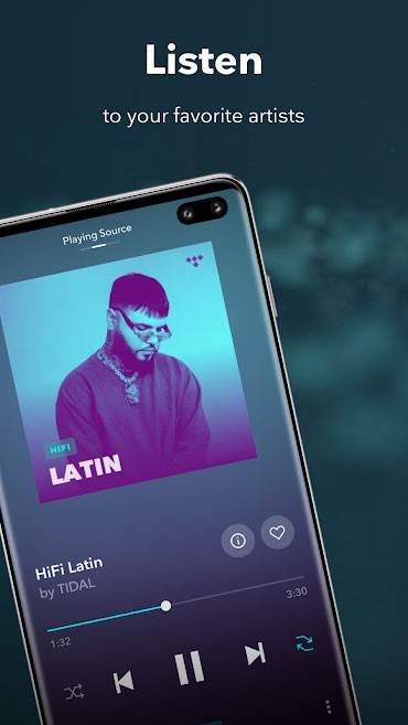 Nghe nhạc yêu thích trên TIDAL Music