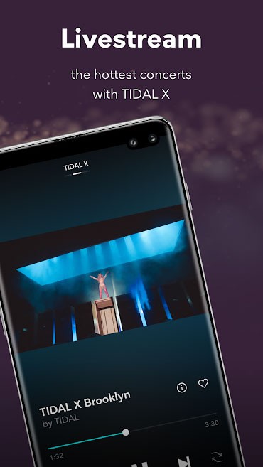Livestream trên TIDAL Music