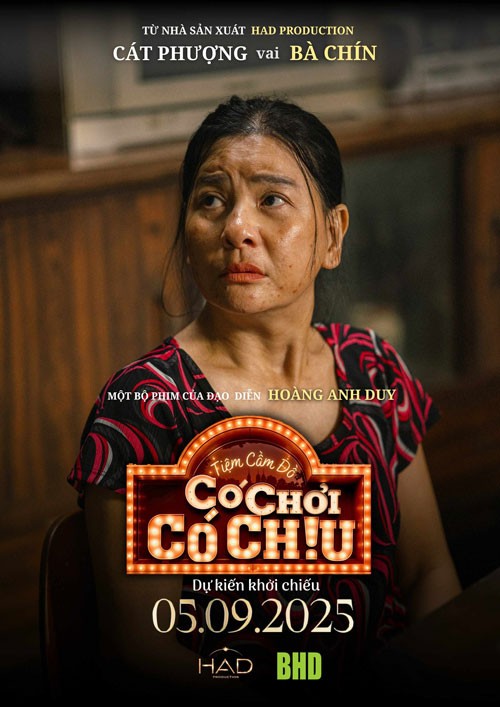 Cát Phương đóng vai bà Chín