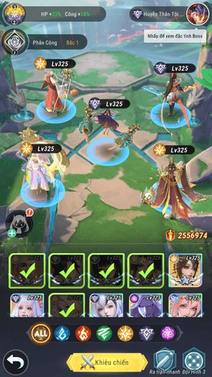 Xây dựng đội hình chiến đấu