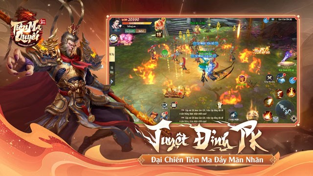 Tuyệt đỉnh PK - Đại chiến tiên ma đầy mãn nhãn