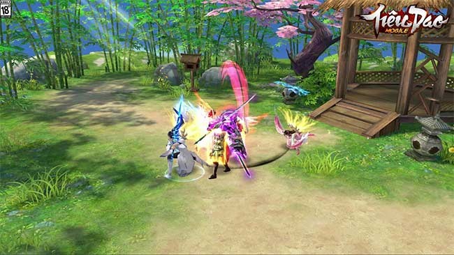 Đồ họa 3D đầy ấn tượng của Tiêu Dao Mobile