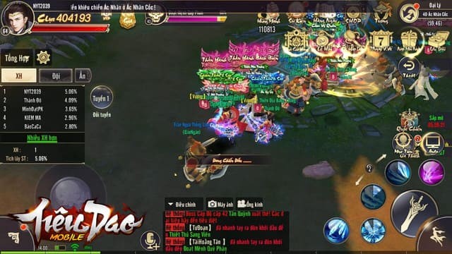 Game kiếm hiệp tình duyên mobile