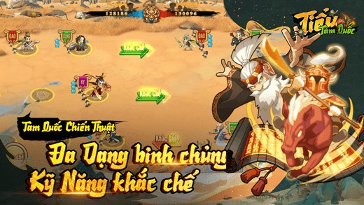 Đa dạng binh chủng, kỹ năng khắc chế