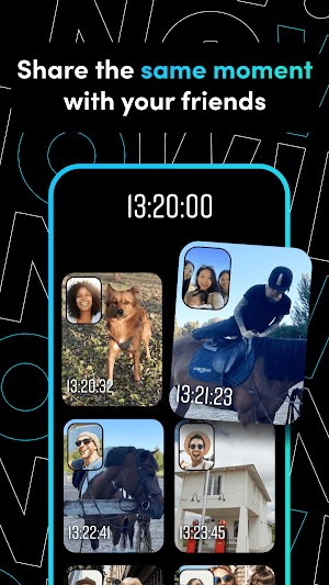 Chia sẻ khoảnh khắc cùng với bạn bè